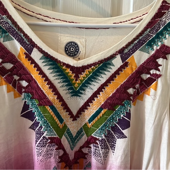 Double D Ranch embroiders top - Picture 2 of 4